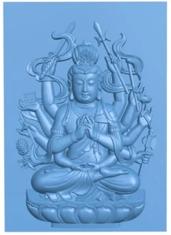 Guanyin bodhisattva with housands of hands