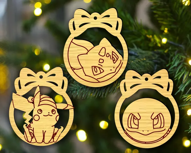 Pokemon Christmas decoration