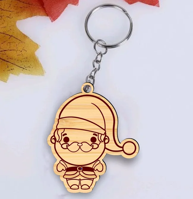 Santa Claus keychain