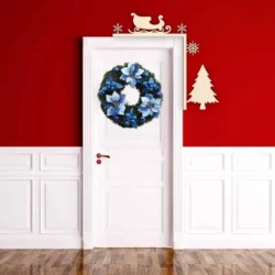 Christmas Door Corner