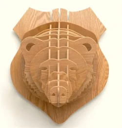 Bear Head – 3d puzzle.zip