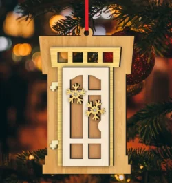 Christmas door ornaments