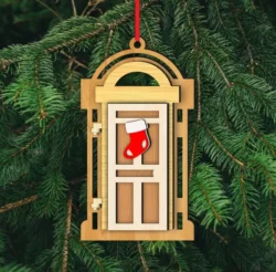 Christmas door ornaments