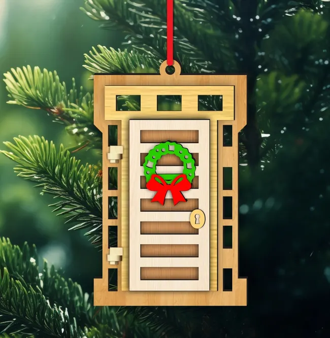 Christmas door ornaments