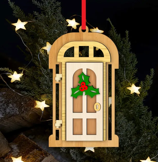 Christmas door ornaments