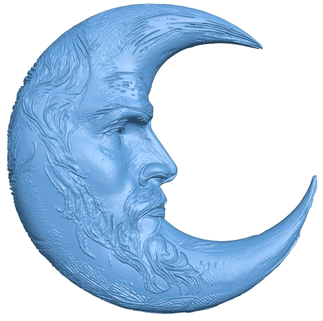 Crescent moon pattern