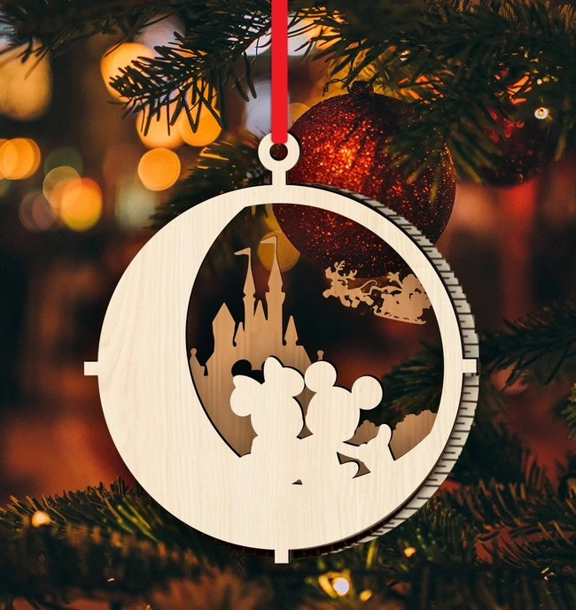  Disney Christmas ornament