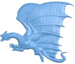 Dragon flying