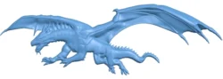 Dragon flying