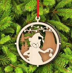 Grinch Christmas ornament