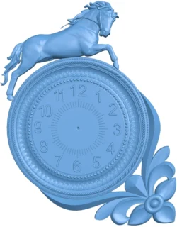 Horse clock