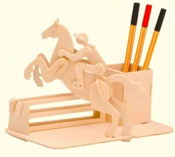 Horse racing pen holder