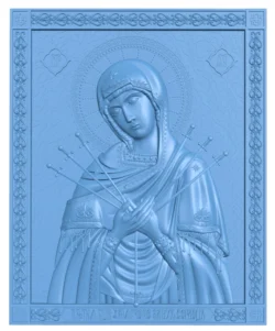 Icon Of The Mother Of God Softening The Evil