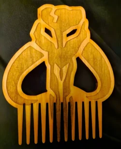 Mandalorian Beard Comb