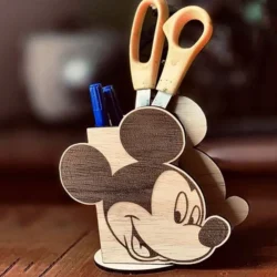 Mickey mouse pencil holder