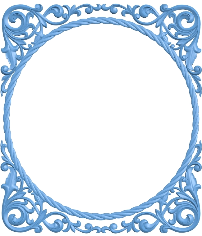 Mirror frame pattern