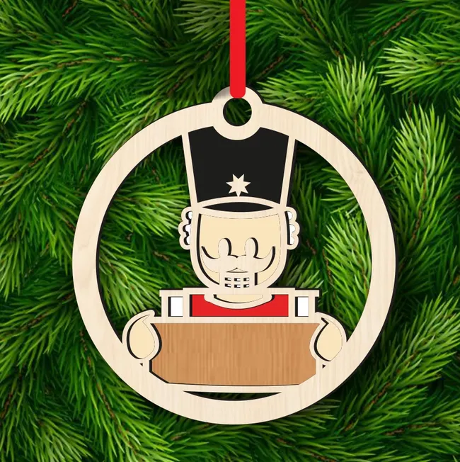 Nutcracker Christmas ornament