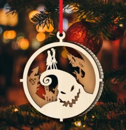 Oogie Boogie Christmas ornament