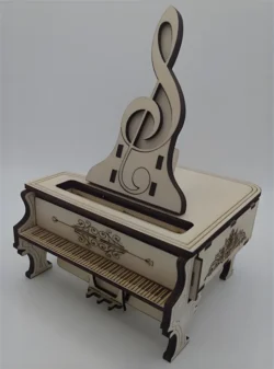 Piano phone stand