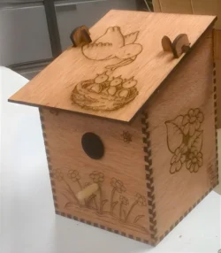 Plywood Bird Nesting Box