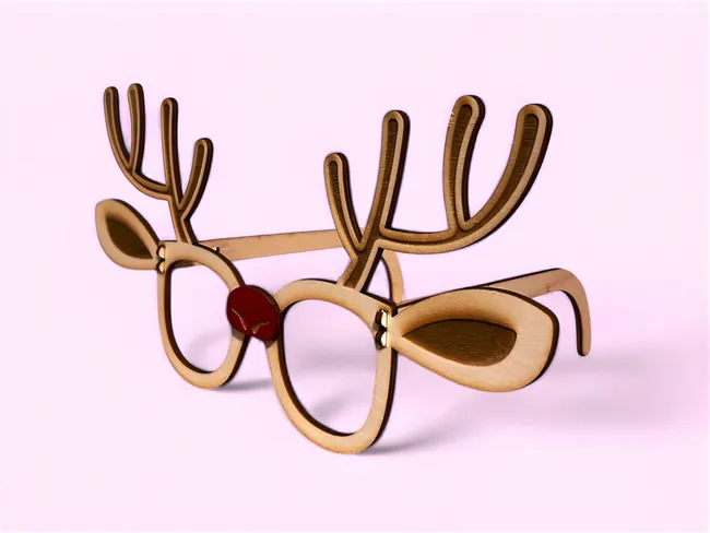 Reindeer Glasses