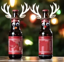 Reindeer bottle