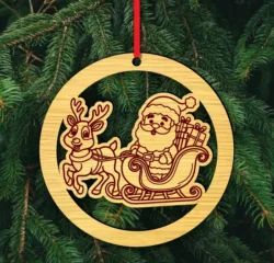 Santa Claus Christmas ornament