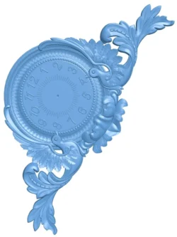 Wall clock pattern