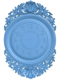 Wall clock pattern