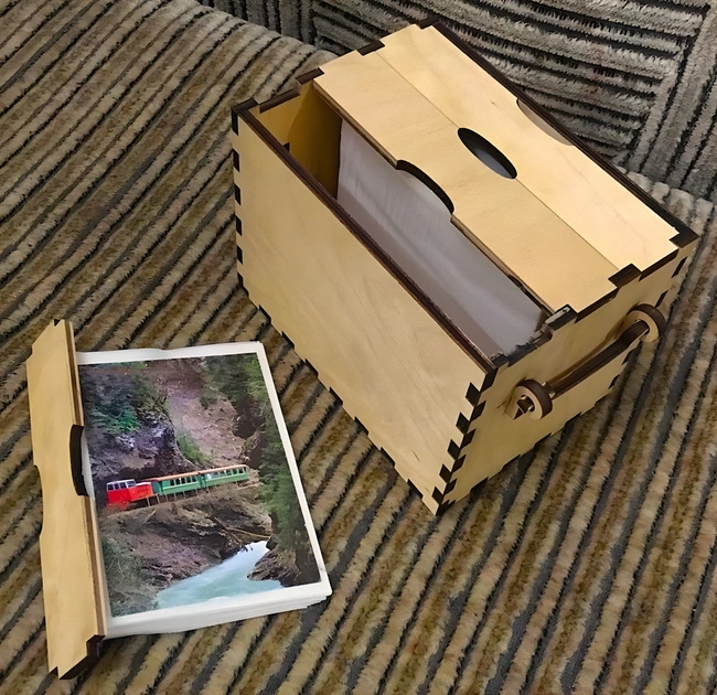 Wood Photo Album