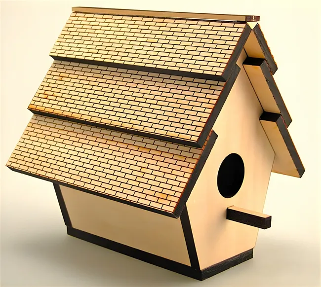 Wooden Bird House