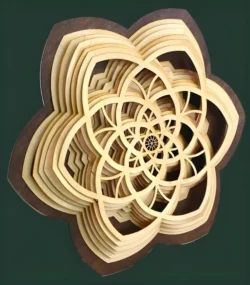 Wooden Mandala