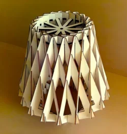 Wooden lamp