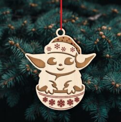 Yoda Christmas decoration