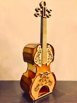 Wooden guitar