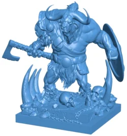 Barakit Longhorn minotaur barbarian