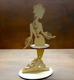 Beautiful Girl Napkin Holder