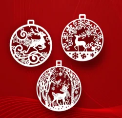 Christmas deer decorative