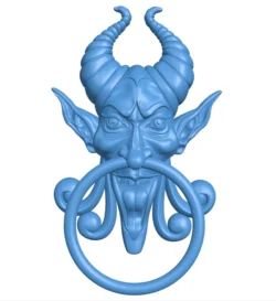 Devil door knocker