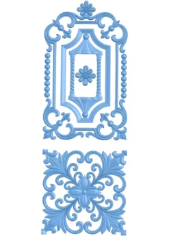 Door frame pattern