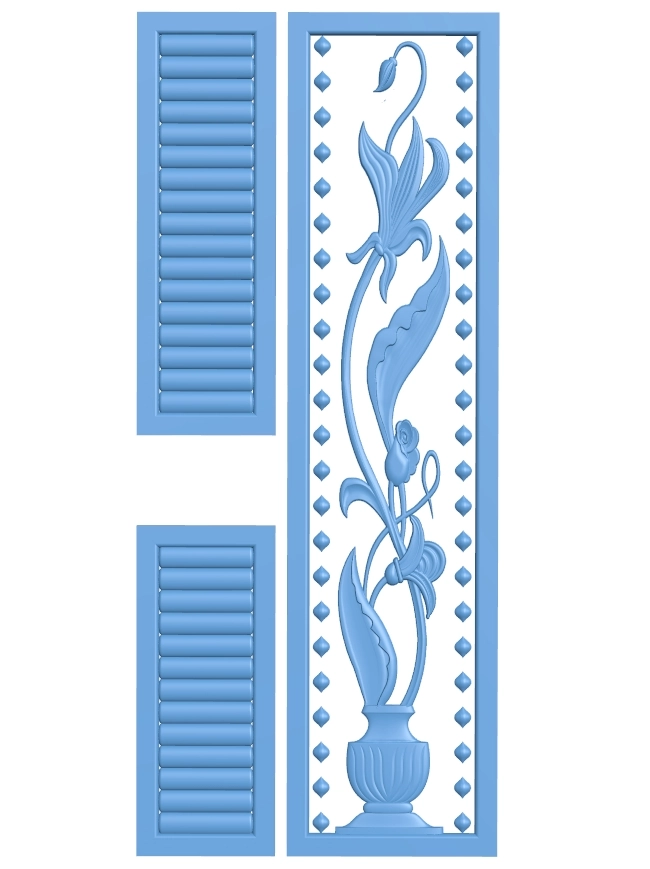 Door frame pattern