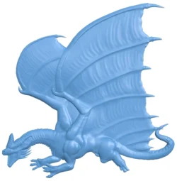 Dragon flying