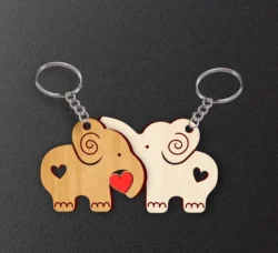 Elephant keychain