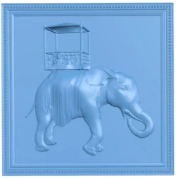 Elephant palanquin