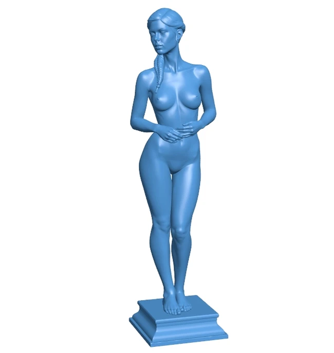 Girl statue