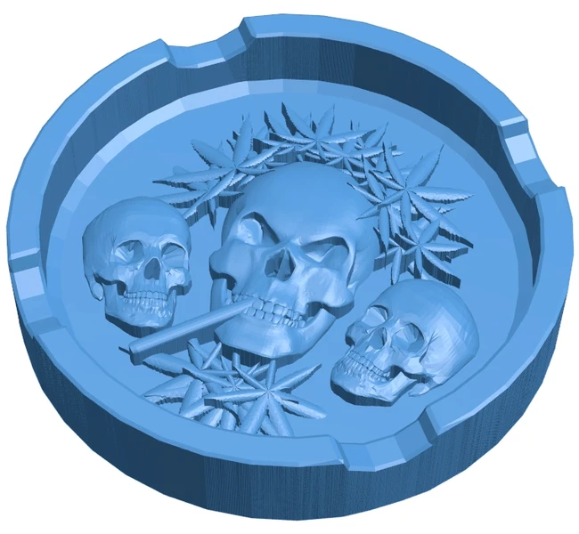 Skull ashtray