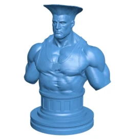 Street Fighter – Guile Bust