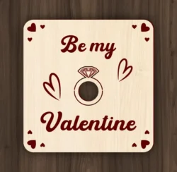 Valentine ring card