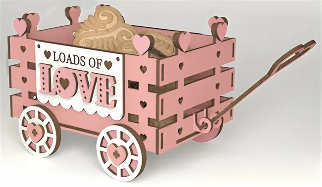 Valentine wagon