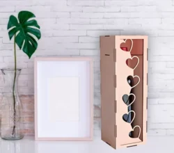 Valentine wine box